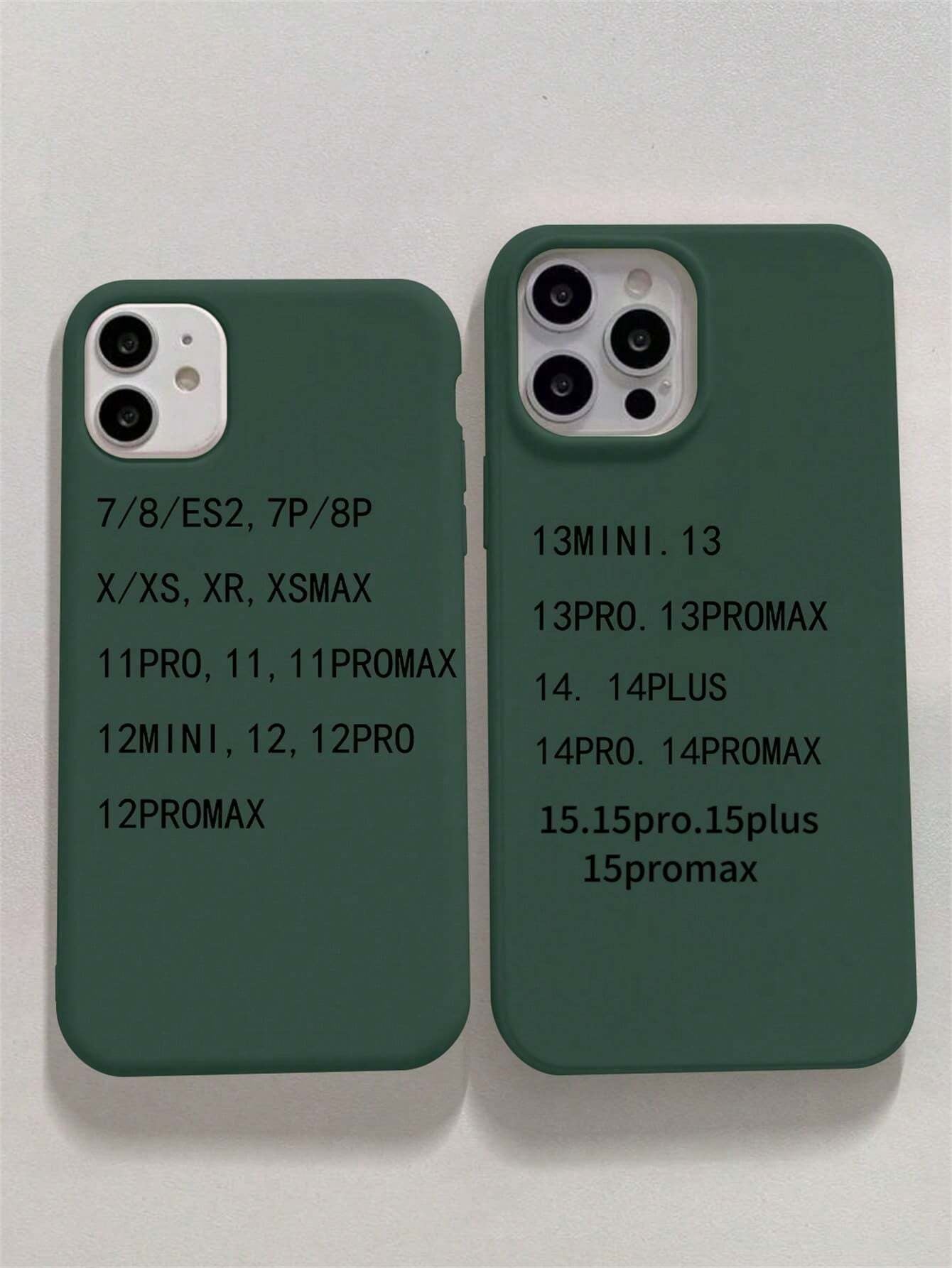 Large Pore Olive Green Candy Solid Color Phone Protective Case, Matte Creative Shockproof Phone Cover Compatible with Apple 11 12 13 14 15 16 plus 13 Pro Max XR 16 14 plus 14 Pro Max 13 Pro Mini Waterproof Anti-Fall Scratch Resistant
